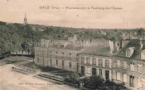 AK / Ansichtskarte Gace ARGENTAN 61 Orne Panorama vers le Faubourg des Champs