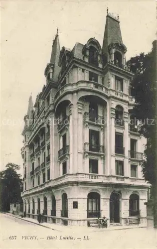 AK / Ansichtskarte VICHY 03 Allier Hôtel Lutetia