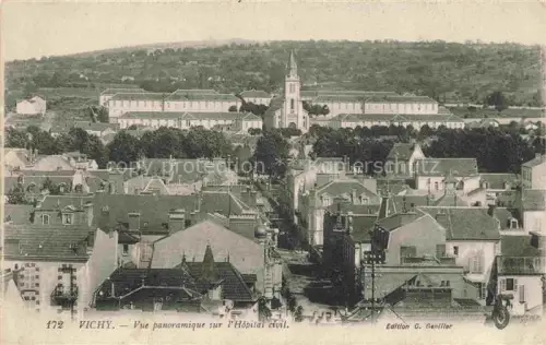 AK / Ansichtskarte VICHY 03 Allier Vue panoramique sur l'Hôpital civil