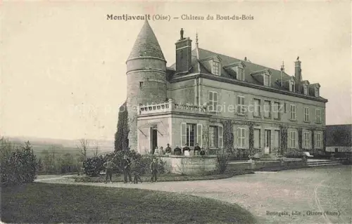 AK / Ansichtskarte Montjavoult Beauvais 60 Oise Château du Bout-du-Bois Schloss