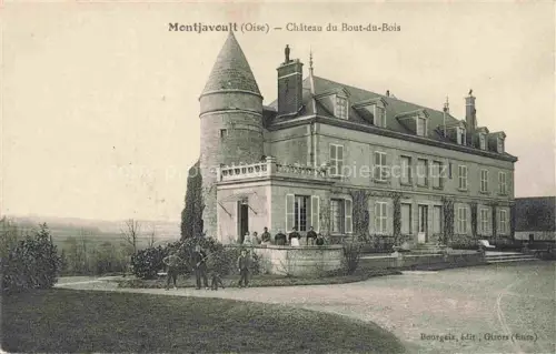 AK / Ansichtskarte Montjavoult Beauvais 60 Oise Château du Bout-du-Bois Schloss