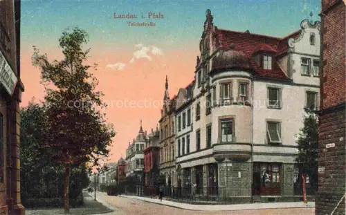 AK / Ansichtskarte LANDAU  PFALZ Teichstrasse