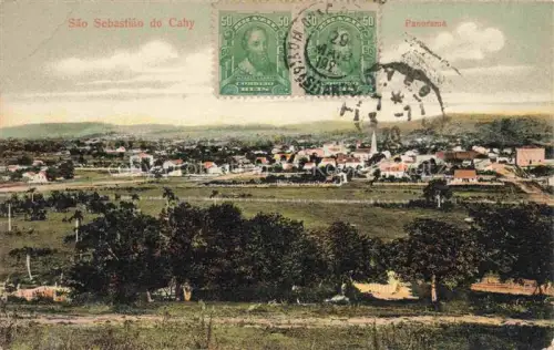 AK / Ansichtskarte Sao Sebastiao do Cahy Sao Sebastiao do Cai Rio Grande do Sul Brasil Panorama
