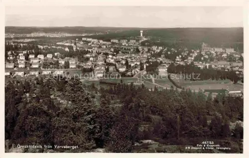 AK / Ansichtskarte oernskoeldsvik Sweden Panorama fran Varvsberget