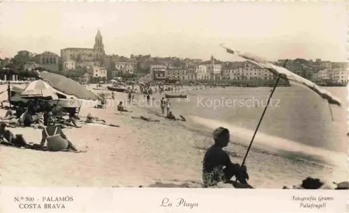 AK / Ansichtskarte Palamos Calonge Costa Brava ES La plage