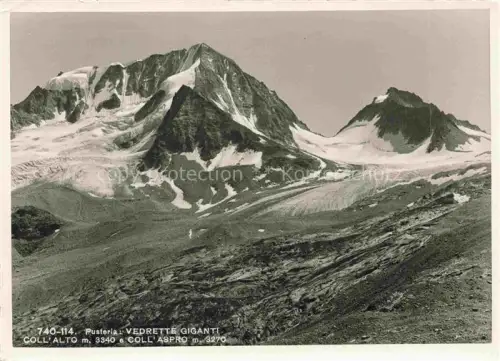 AK / Ansichtskarte Vedrette Giganti Trentino IT Coll'Alto e Coll'Aspro