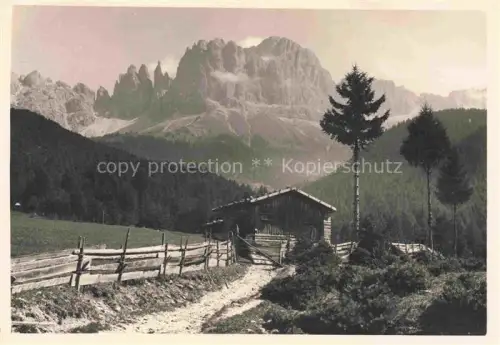 AK / Ansichtskarte Catinaccio 1580 Rosengartengruppe Dolomiti IT Panorama