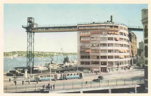 AK / Ansichtskarte STRAssENBAHN Tramway-- Stockholm Katarinahissen