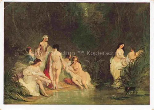 AK / Ansichtskarte Verlag HDK Haus der Deutschen Kunst Nr. Andrews Im Bade