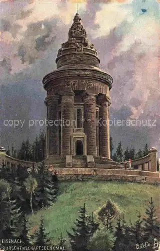 AK / Ansichtskarte Verlag Tucks Oilette Serie Nr. 171 B Eisenach Burschenschaftsdenkmal 