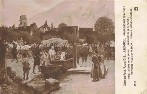 AK / Ansichtskarte Foto AN Paris (Noyer) Nr. 3346 Salon Petit Palais Kuehe Pferde 