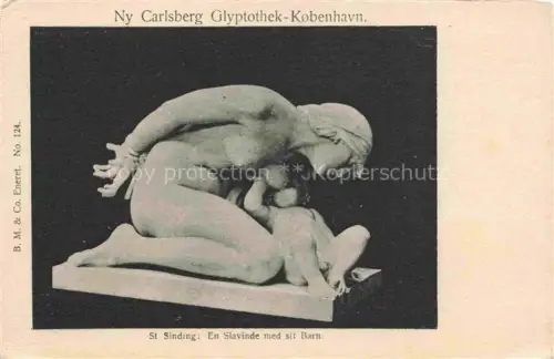 AK / Ansichtskarte SINDING St. Skulpturen Carlsberg Glyptothek Kopenhagen