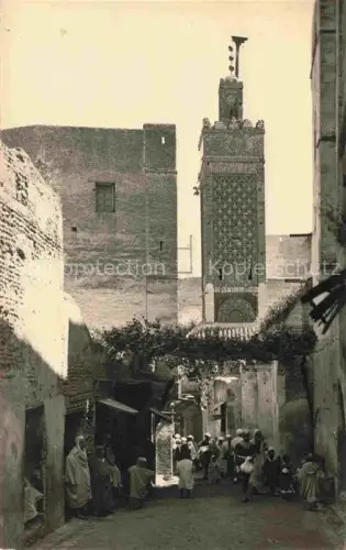 AK / Ansichtskarte Fez Fes Maroc Au centre