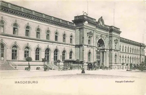 AK / Ansichtskarte MAGDEBURG Hauptbahnhof