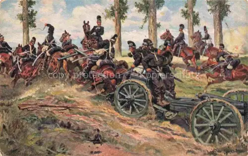 AK / Ansichtskarte ORLEANS 45 Loiret Siegreiches Eingreifen des 3. bayerischen Artillerie-Regiments am 11. Oktober 1870 Kriegsschauplatz Kuenstlerkarte