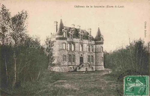 AK / Ansichtskarte La Saucelle DREUX 28 Eure-et-Loir Château Schloss