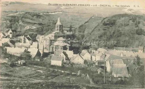 AK / Ansichtskarte Orcival Clermont-Ferrand 63 Puy-de-Dome Vue générale