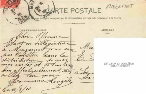 AK / Ansichtskarte Mazamet Castres 81 Tarn Les Usines Ch. Sabatié dans la Gorge de l'Arnette