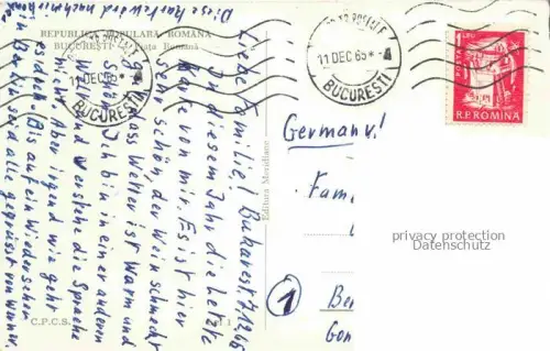 AK / Ansichtskarte Bucuresti Bukarest Bucaresti RO Piata Romana
