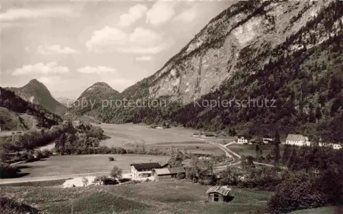 AK / Ansichtskarte Schneizlreuth Berchtesgadener Land Bayern Panorama Blick ins Tal Berchtesgadener Alpen Deutsche Alpenstrasse