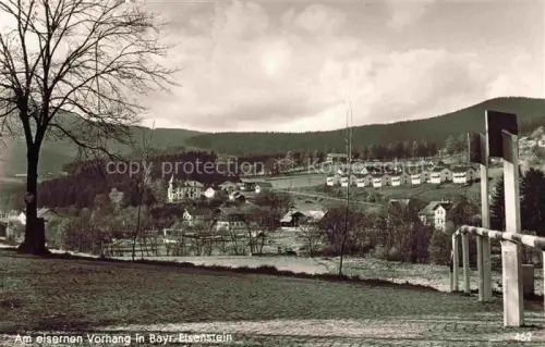 AK / Ansichtskarte Bayerisch Eisenstein Landschaftspanorama Partie am eisernen Vorhang Grenze
