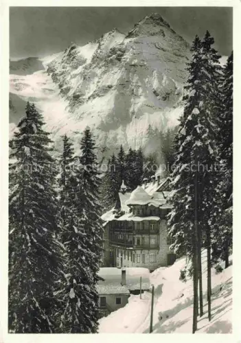 AK / Ansichtskarte Trafoi Stilfs Bolzano Suedtirol IT Hotel Madaccia Gruppo dell'Ortles