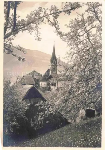 AK / Ansichtskarte San Giorgio Scena Schenna Schoenna Merano IT Kirche