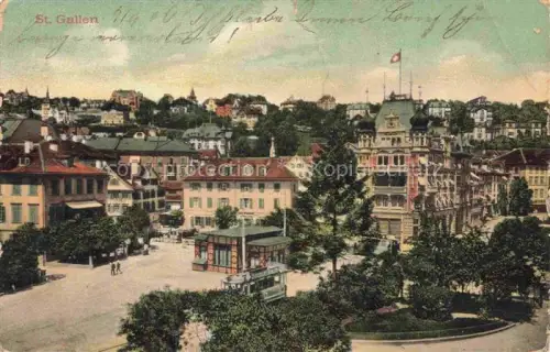 AK / Ansichtskarte St Gallen SANKT GALLEN SG Panorama
