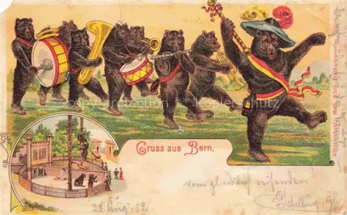 AK / Ansichtskarte BERN BE Baerenzwinger Baerenkapelle