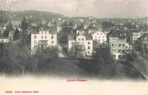 AK / Ansichtskarte Fluntern Zuerich ZH Panorama