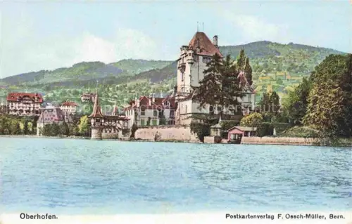 AK / Ansichtskarte Oberhofen BE Panorama