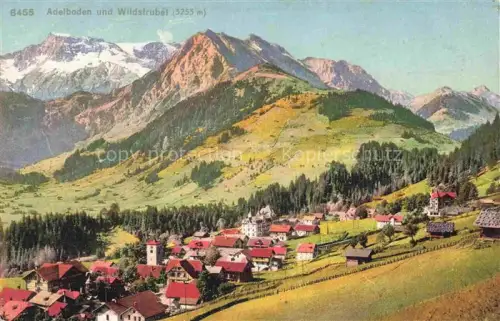 AK / Ansichtskarte Adelboden BE und Wildstrubel
