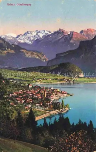 AK / Ansichtskarte Brienz Brienzersee BE Panorama Hasliberge