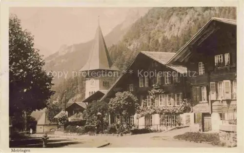 AK / Ansichtskarte Meiringen BE Dorfpartie