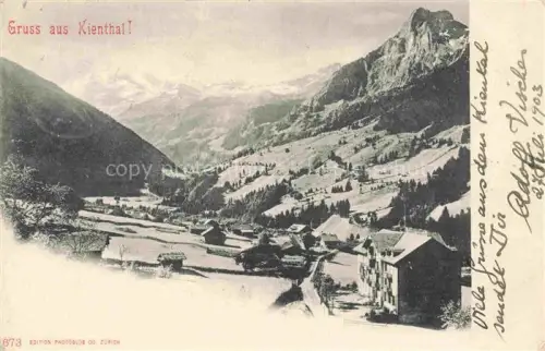 AK / Ansichtskarte Kiental BE Panorama