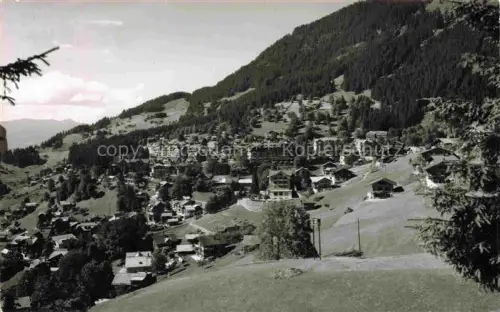 AK / Ansichtskarte Wengen  BE Panorama