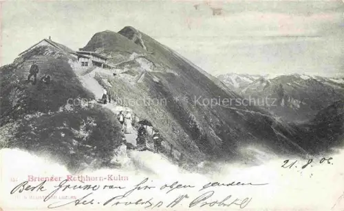 AK / Ansichtskarte Brienzer-Rothorn 2350m Brienzerrothorn BE Kulm Hotel 