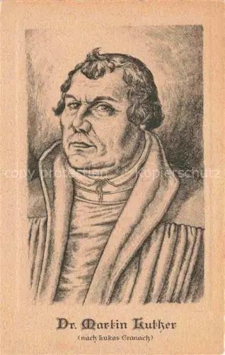 AK / Ansichtskarte Luther Martin Lukas Cranach Berlin