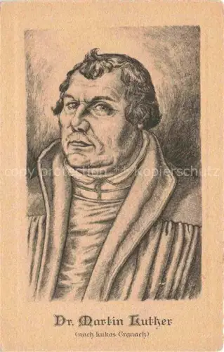 AK / Ansichtskarte Luther Martin Lukas Cranach Berlin 