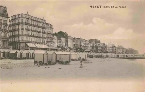AK / Ansichtskarte Heyst-aan Zee Heyst-sur-Mer Knokke-Heist Belgie Hotel de la Plage