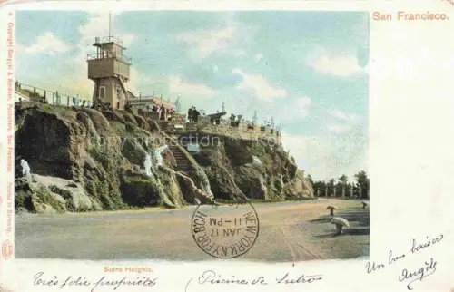 AK / Ansichtskarte SAN FRANCISCO California USA Sutro Heights Park