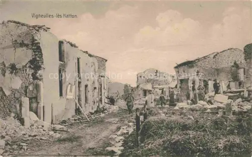 AK / Ansichtskarte Vigneulles -les-Hatton COMMERCY 55 Meuse Ruines Grande Guerre Truemmer 1. Weltkrieg