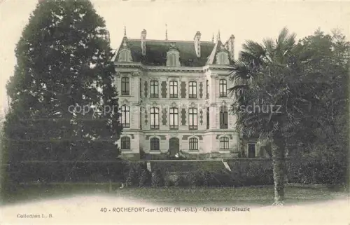 AK / Ansichtskarte Rochefort-sur-Loire ANGERS 49 Maine-et-Loire Château de Dieuzie