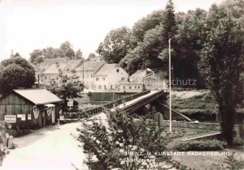 AK / Ansichtskarte Radkersburg Bad Steiermark AT Partie an der Staatsgrenze