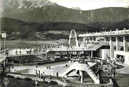 AK / Ansichtskarte Wattens Fritzens Tirol AT Alpenbad Freibad