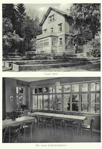 AK / Ansichtskarte Darsberg Neckarsteinach Bergstrasse Hessen Waldeck Landheim des Hoelderlin-Gymnasiums Heidelberg