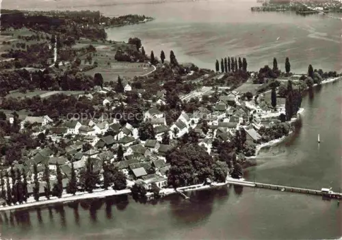 AK / Ansichtskarte Wangen Bodensee Markdorf BW Fliegeraufnahme