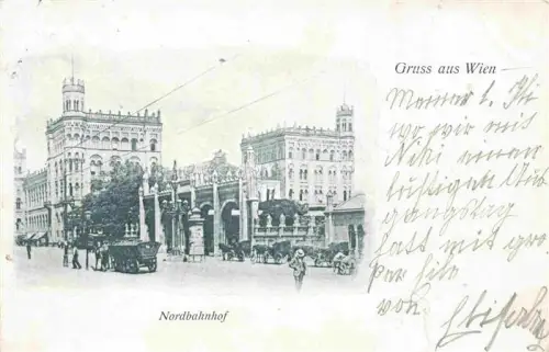 AK / Ansichtskarte WIEN AT Nordbahnhof