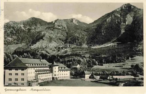 AK / Ansichtskarte Marquartstein Panorama Genesungsheim Alpen