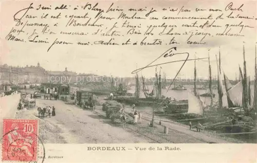 AK / Ansichtskarte BORDEAUX 33 Gironde Vue de la rade